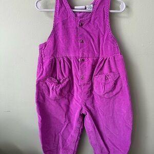 Kids Purple Overalls